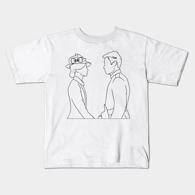 Mr Sunshine korean drama Kids T-Shirt by kart-box